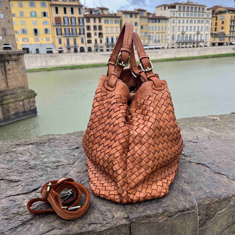 Italian woven leather bags best sale