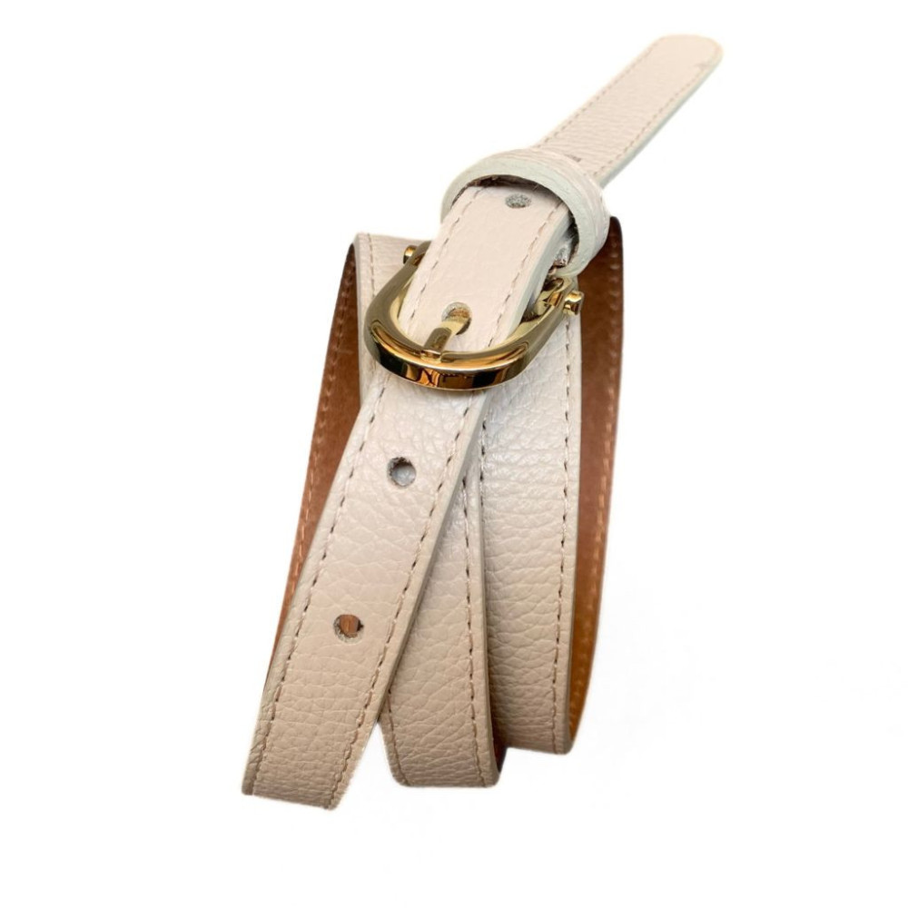 Women's leather belt