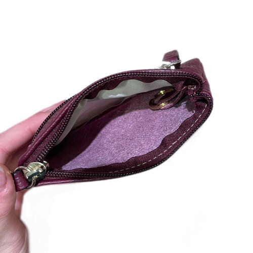 Calfskin coin purse