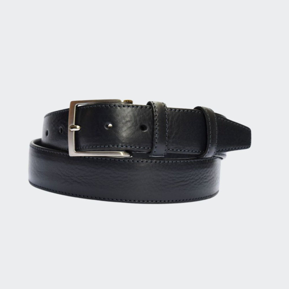 Men's leather belt