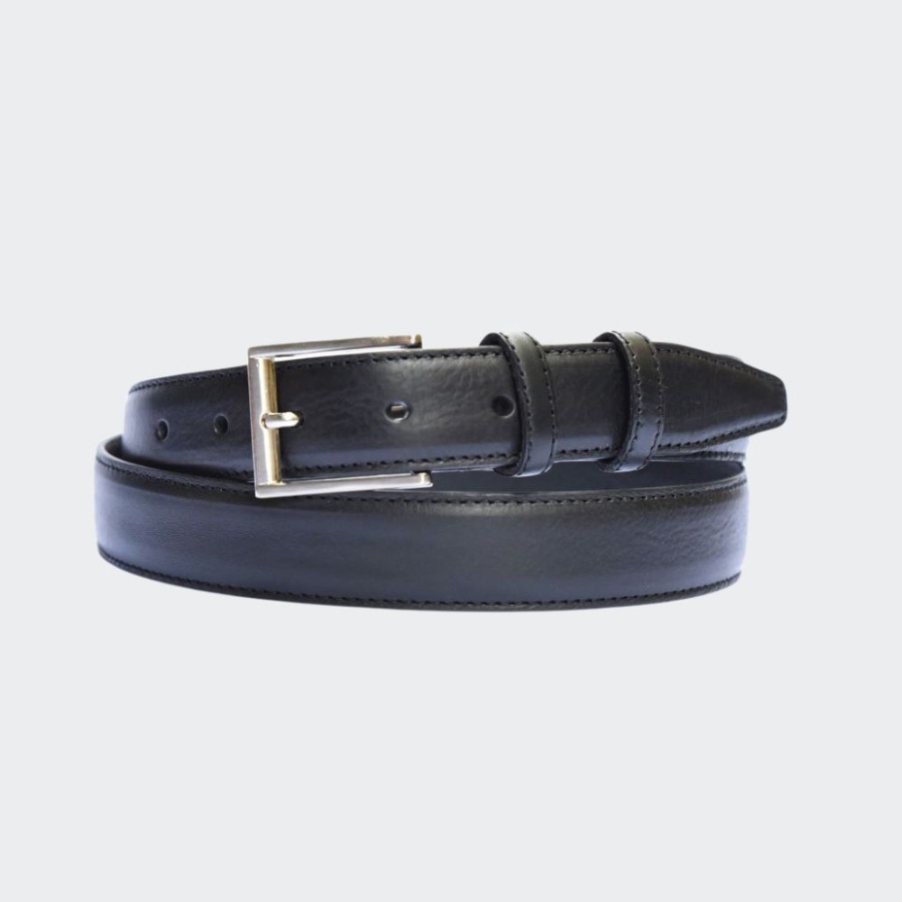 Men's leather belt