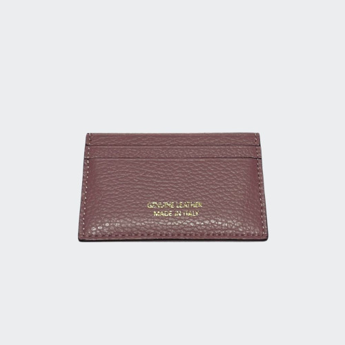 Calfskin card holder pony style