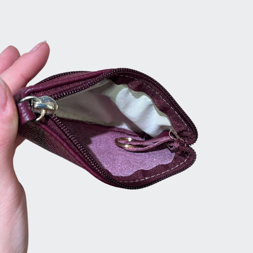 Calfskin coin purse