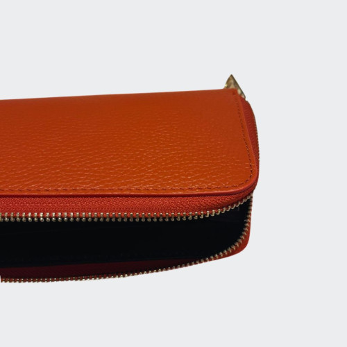 Calf leather wallet