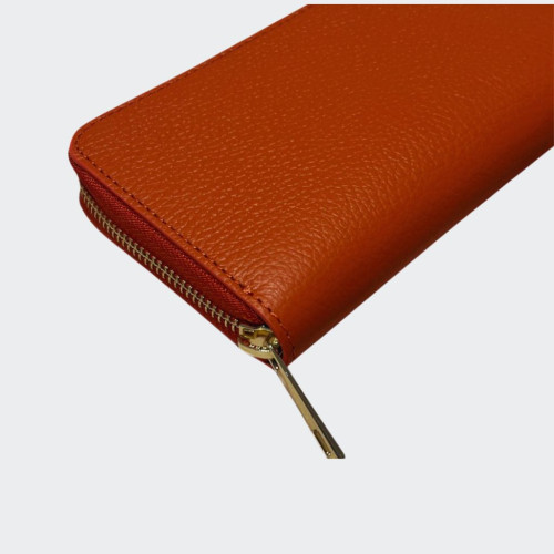 Calf leather wallet