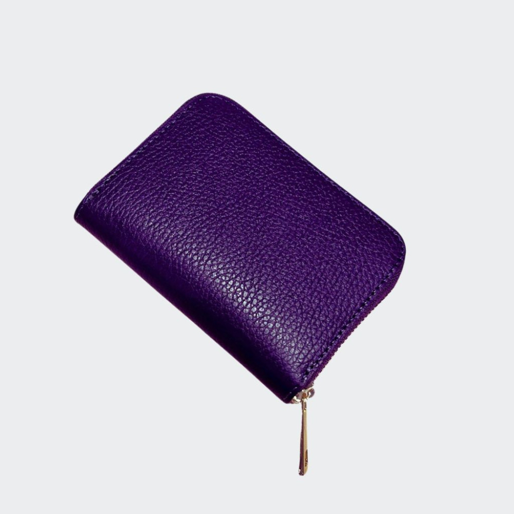 Calf leather wallet